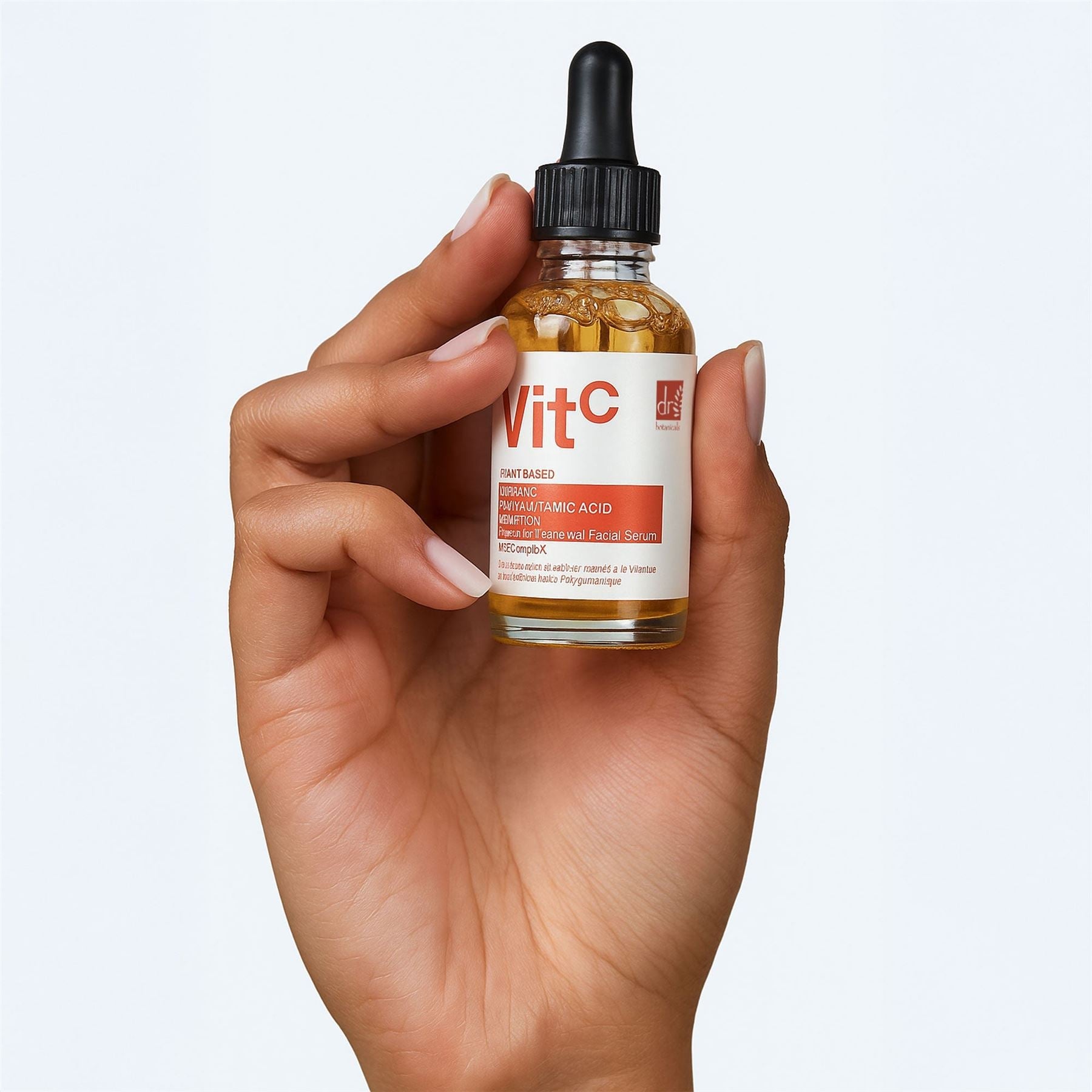 3% Vitamin C, 1% Polyglutamic Acid Complex Brightening Facial Serum 30ml