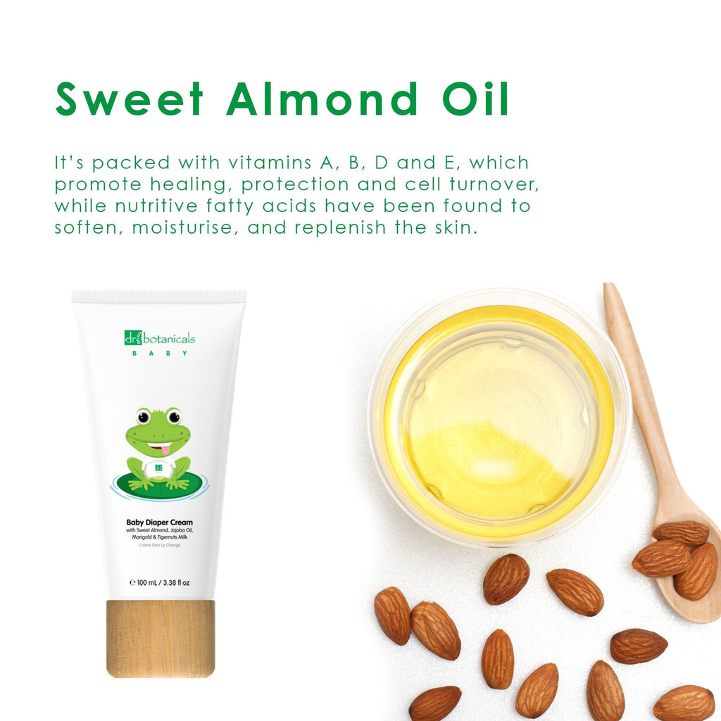 Jojoba & Sweet Almond Oil Baby Diaper Cream 100ml