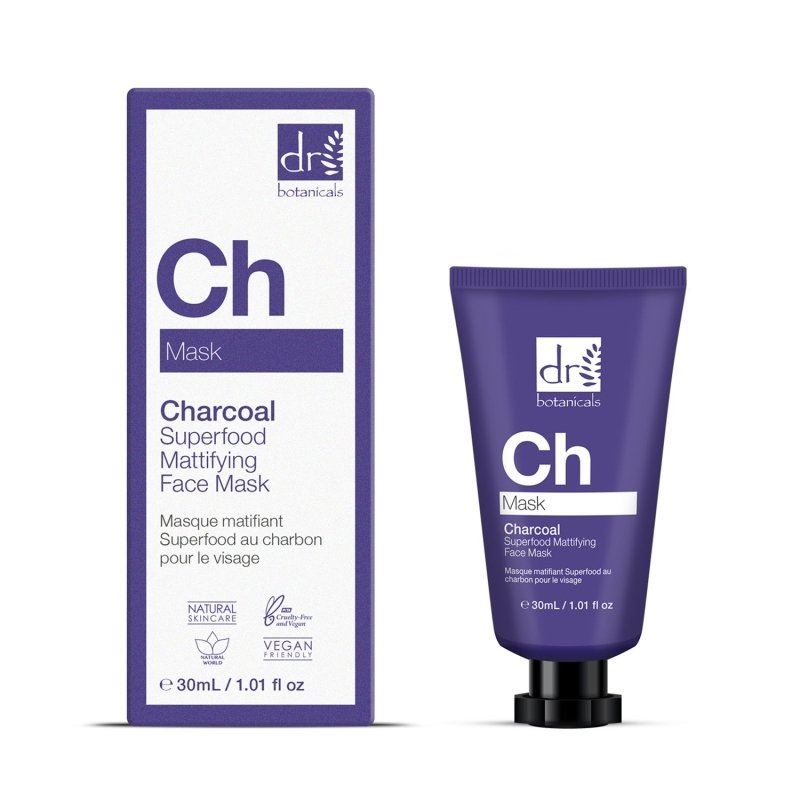 Charcoal Superfood Mattifying Face Mask