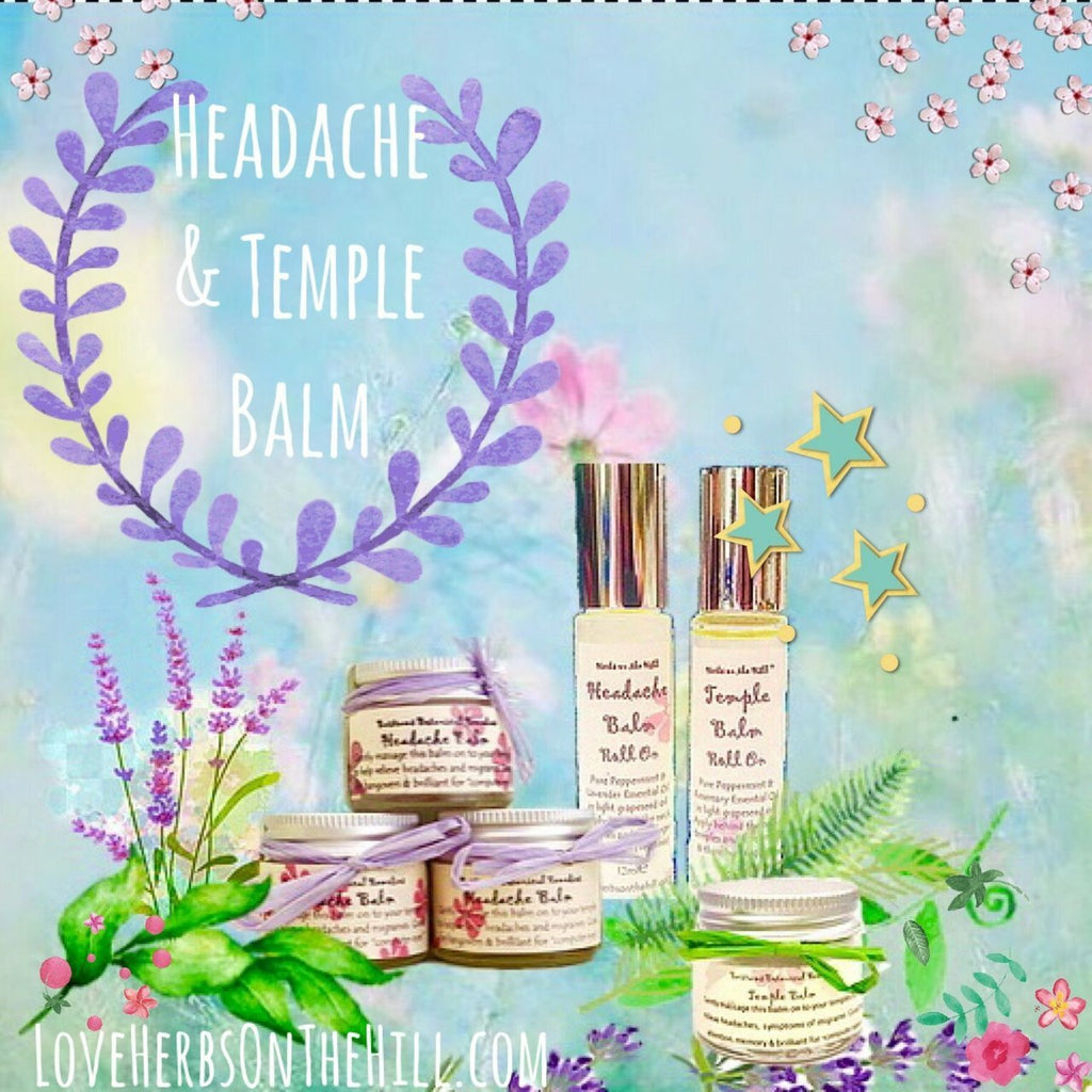 11ml Temple Balm Roll On -  – Unlock Instant Clarity, Focus & Refreshment