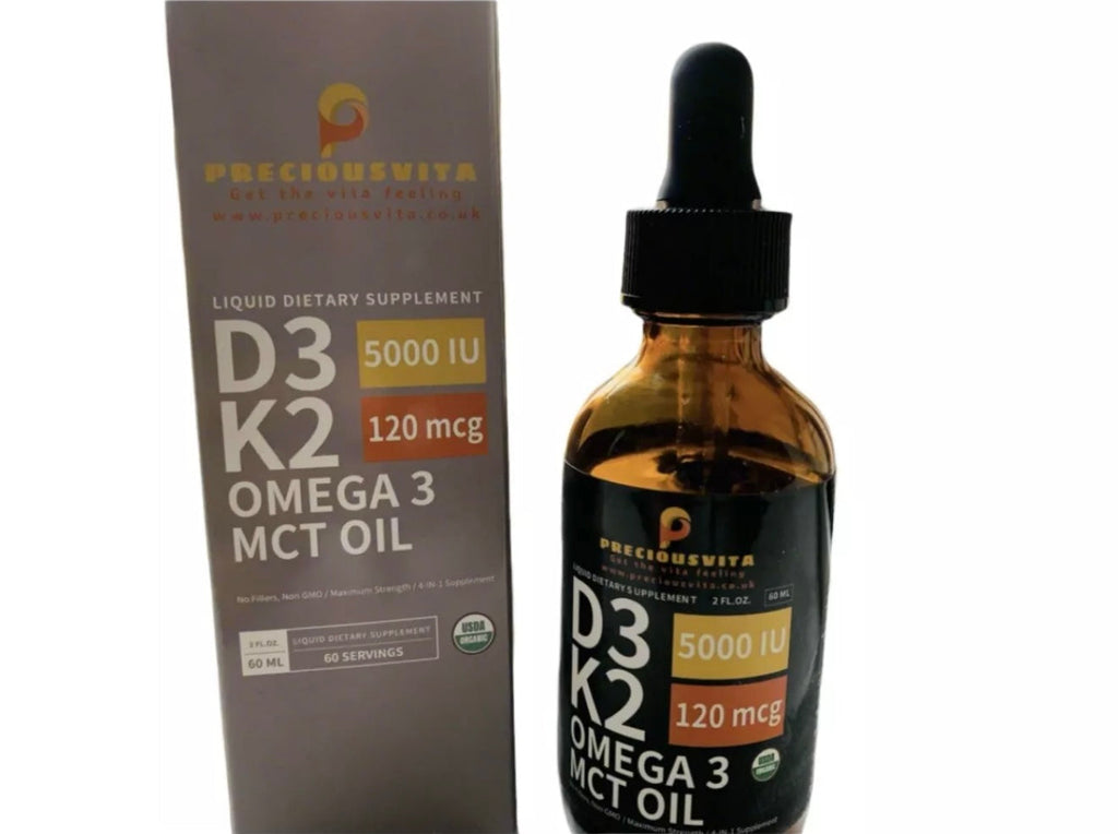 PreciousVita Vitamin D3+K2 liquid Drops