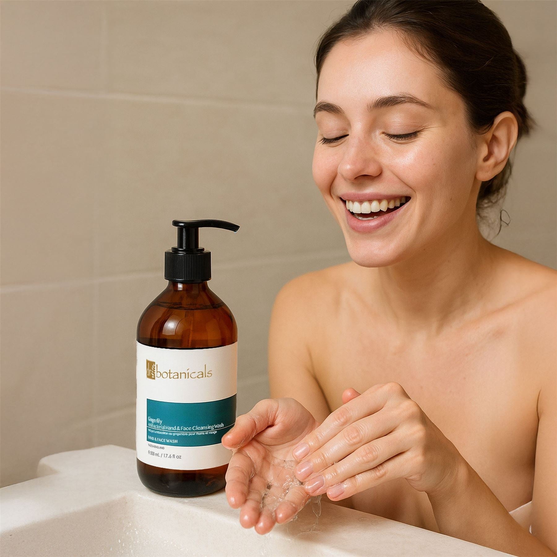 Gingerlily Antibacterial Hand & Face Cleansing Wash 500ml