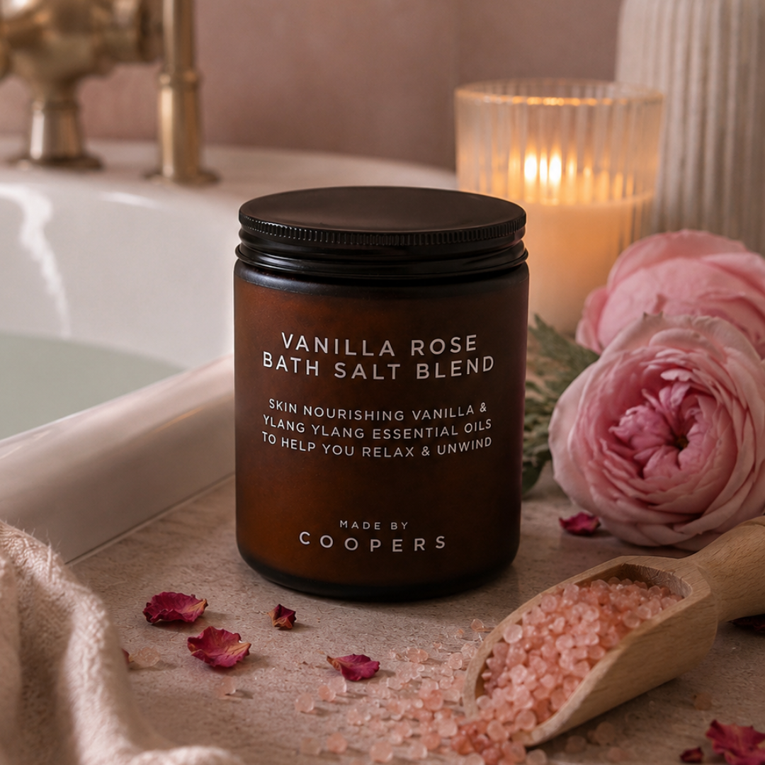 Vanilla Rose Bath Salt Blend