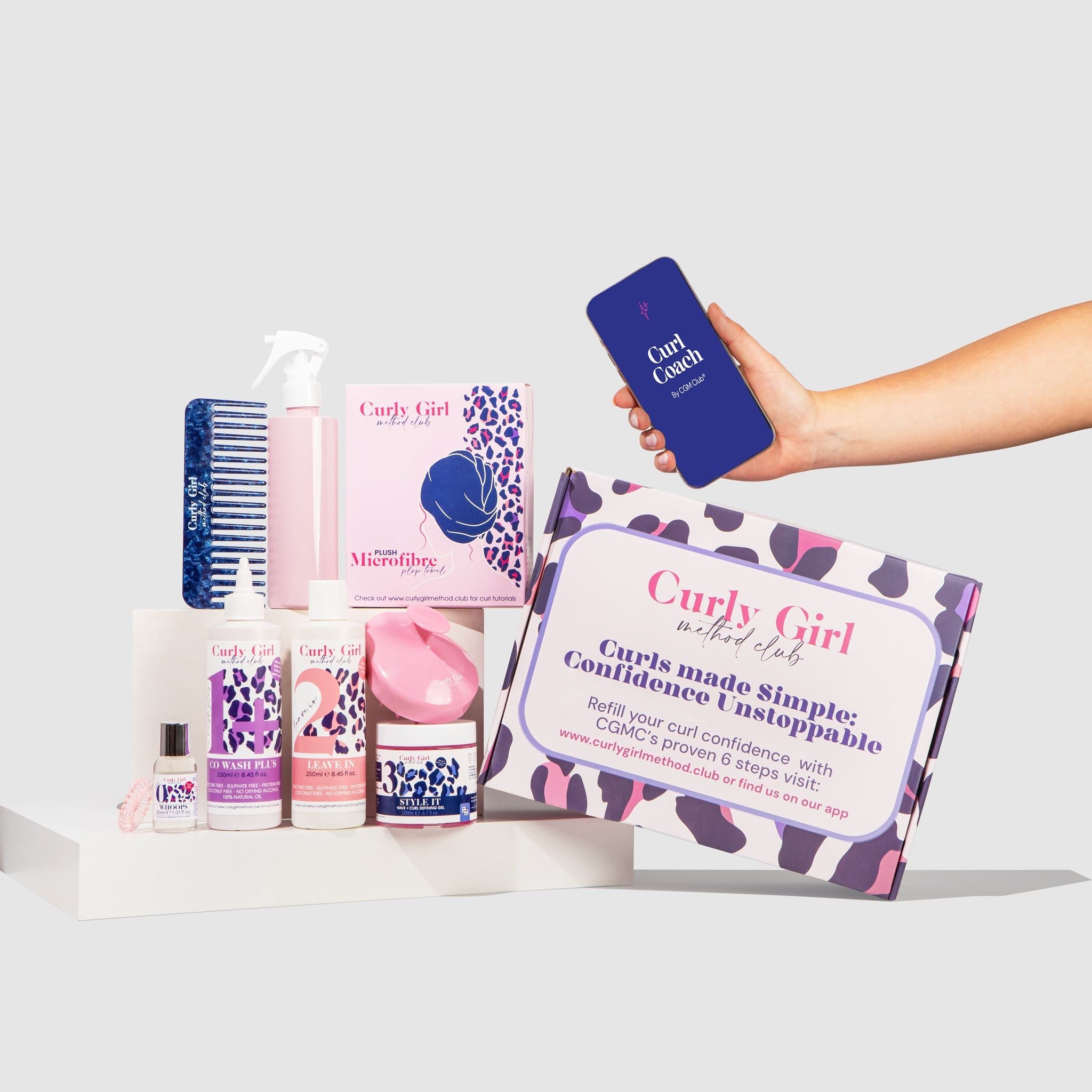 Wavy + Curly Girl Method Starter Kit