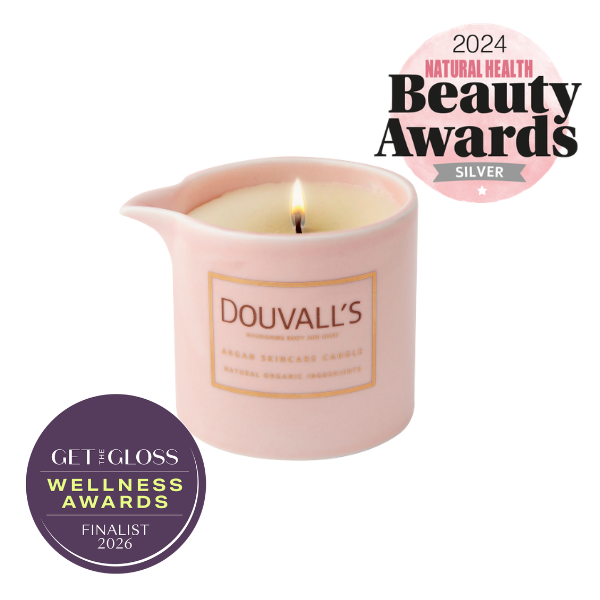 Argan Massage Candle - Orangery Orchard 180g | Intensely Nourishing and Hydrating Body Treatment