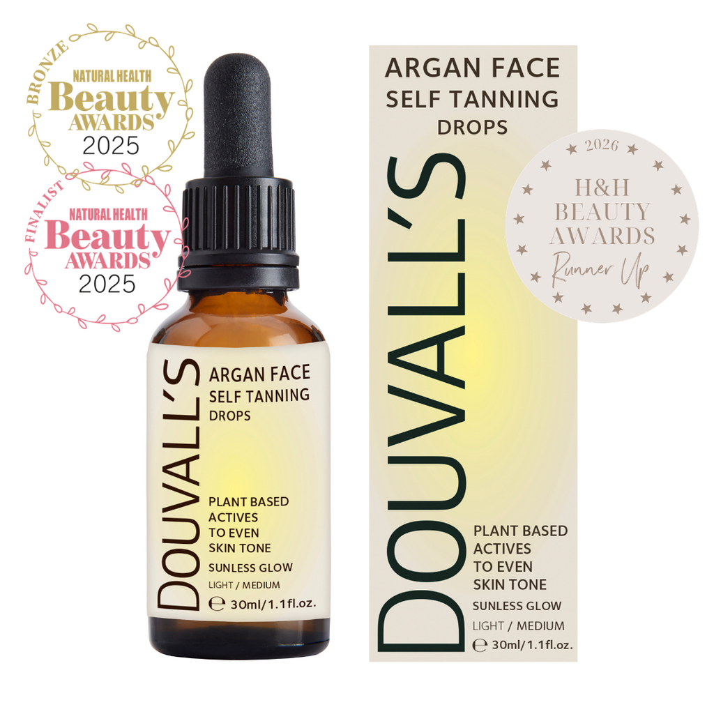 Argan Self Tanning Face Drops 30ml |Semi-permanent Self tanning drops