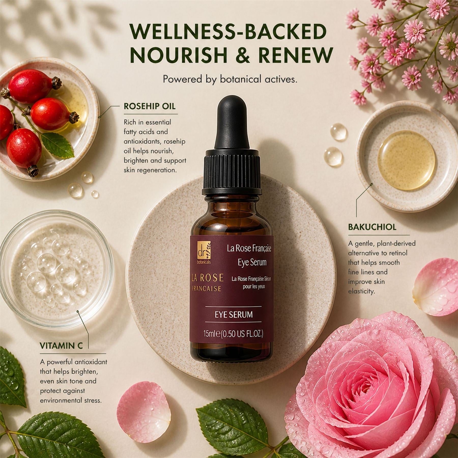 La Rose Francaise Eye Serum 15ml