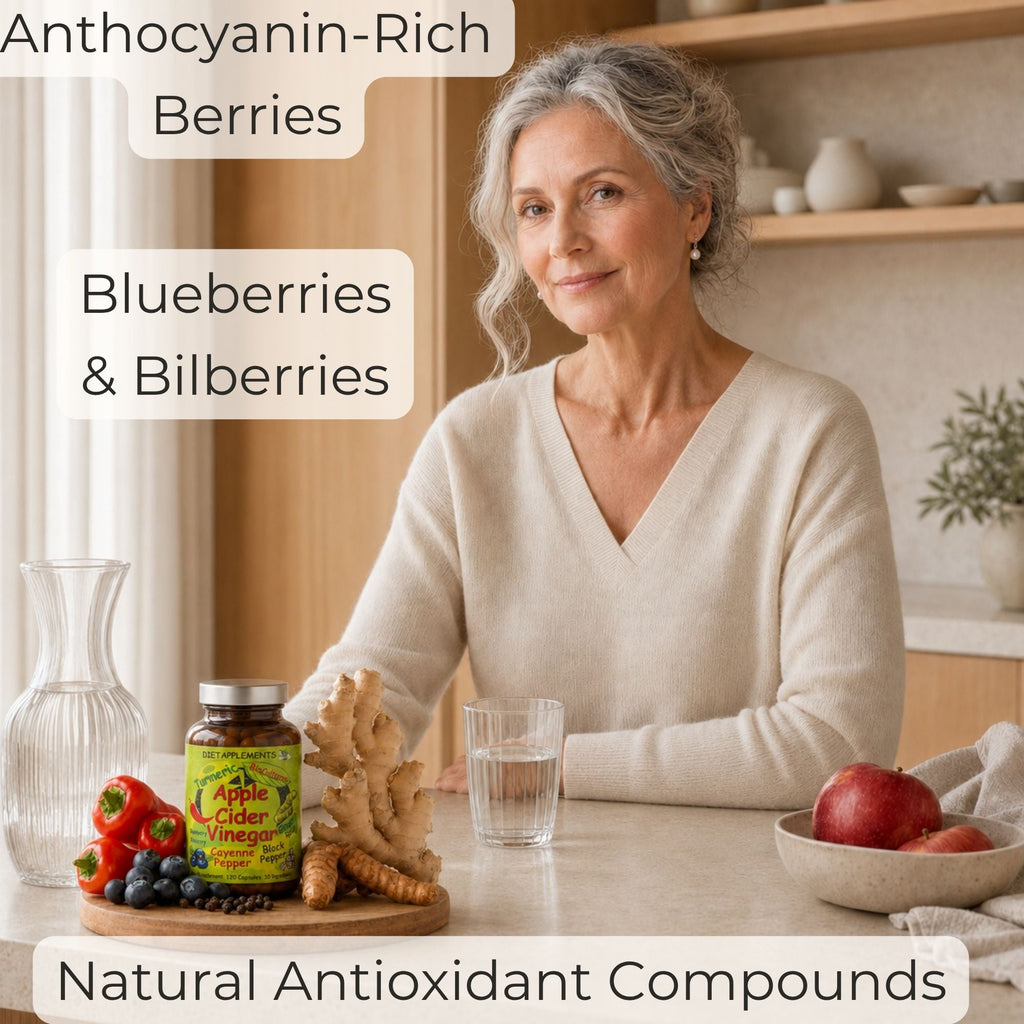 Apple Cider Vinegar with the Mother, Superfood, Biocultures & Berries Complex