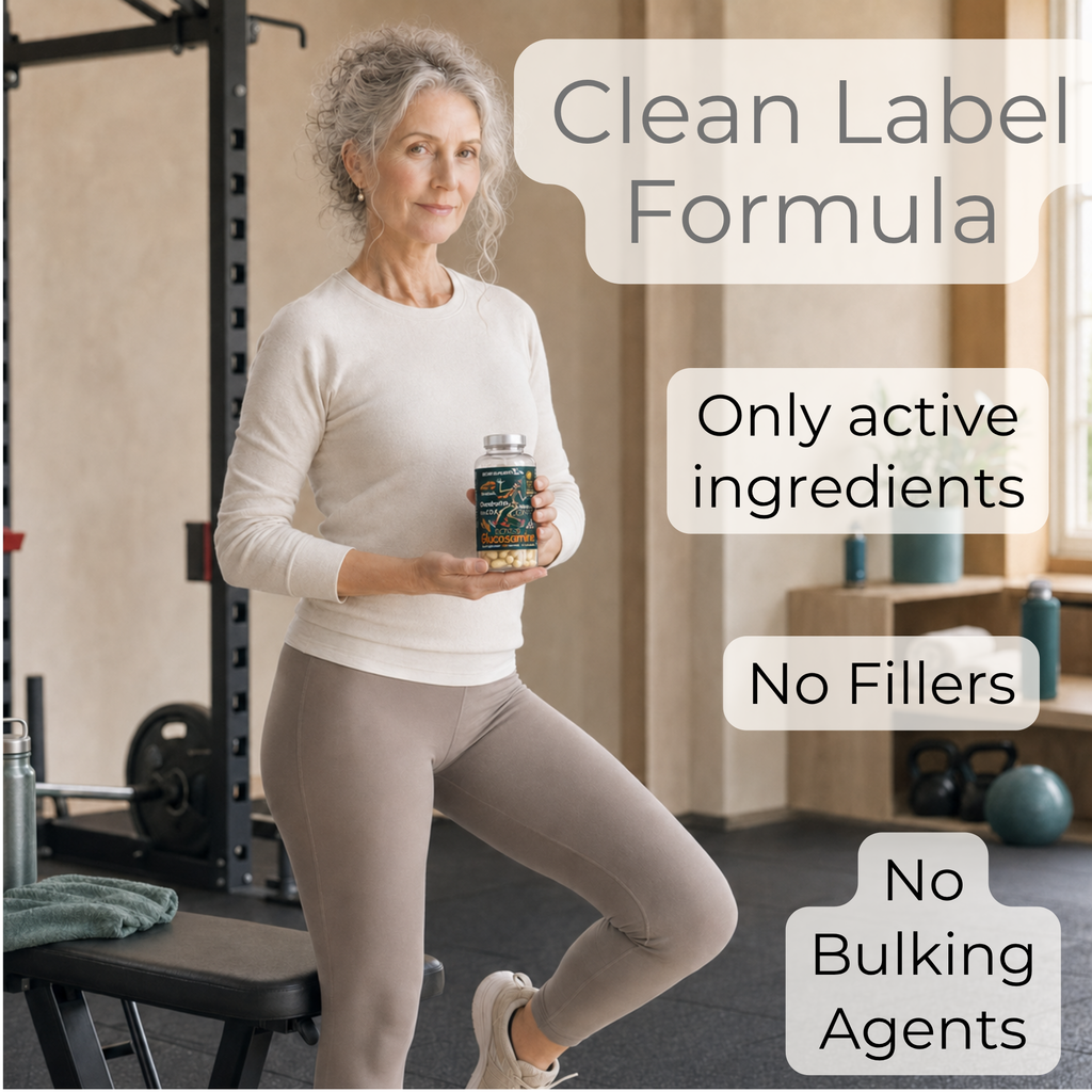 Glucosamine, Chondroitin, Turmeric, Vitamins & Minerals for the Bones & Joints