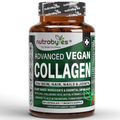 Advanced Vegan Collagen | Plant-Based Ingredients Including Essential Amino Acids | 90 Capsules | 1 Month | Hair, Skin, Nails and Joints | Collagen Supplements for Men & Women