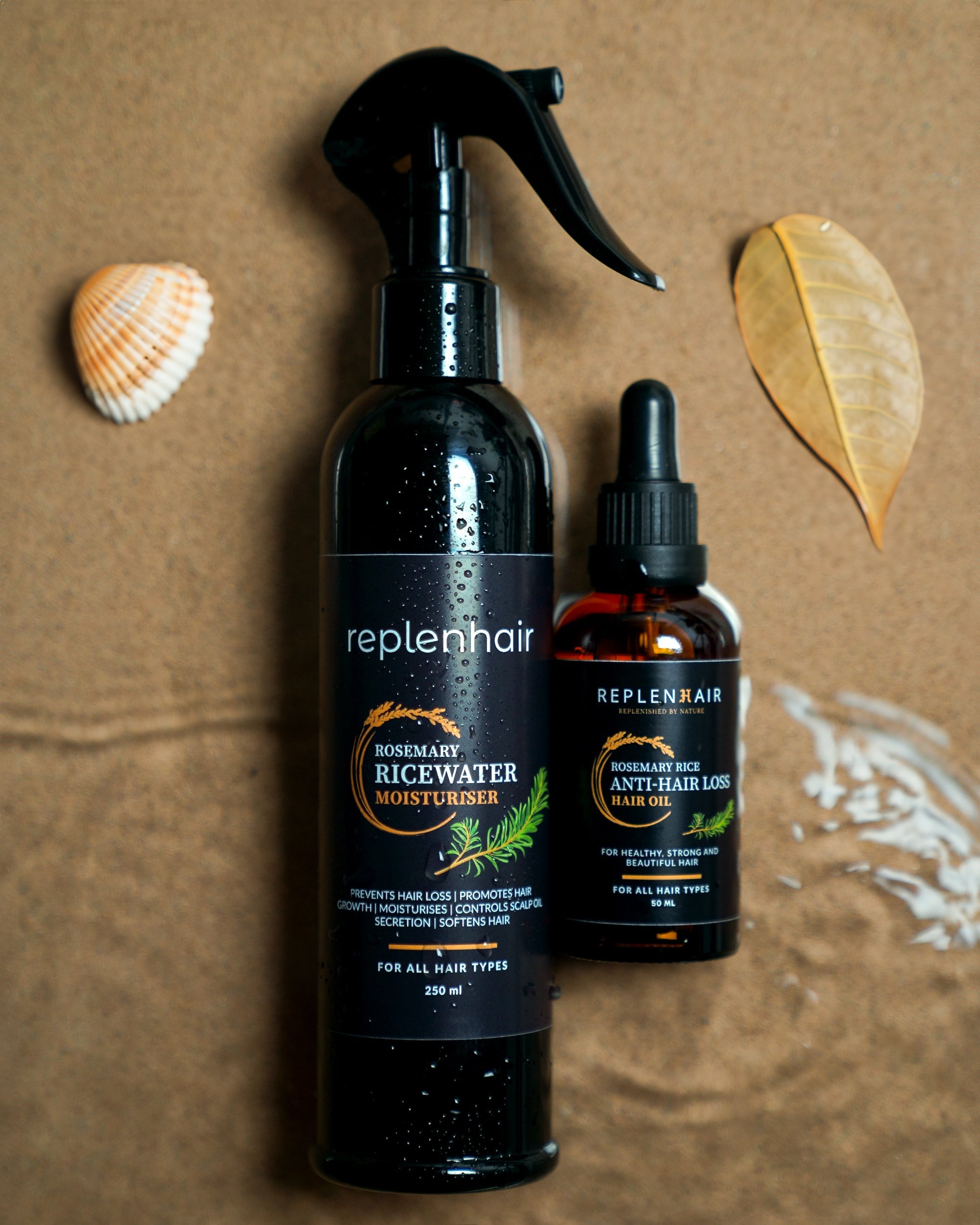 Rosemary Rice Water Duo | Scalp Oil & Leave-In Spray