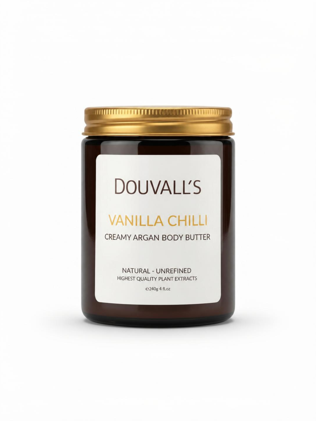 Organic Creamy Argan Body Butter 240ml | Available in four scents