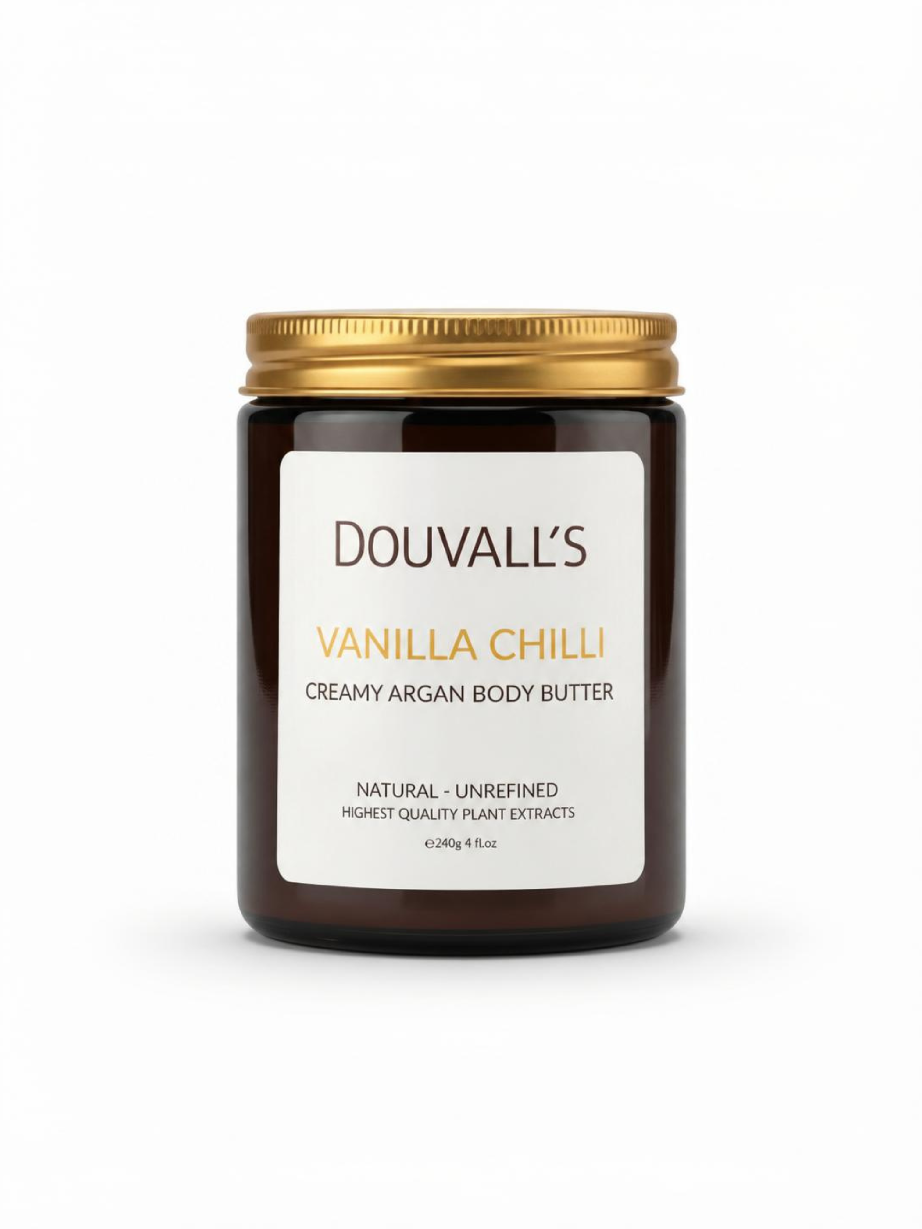 Organic Creamy Argan Body Butter 240ml | Available in four scents