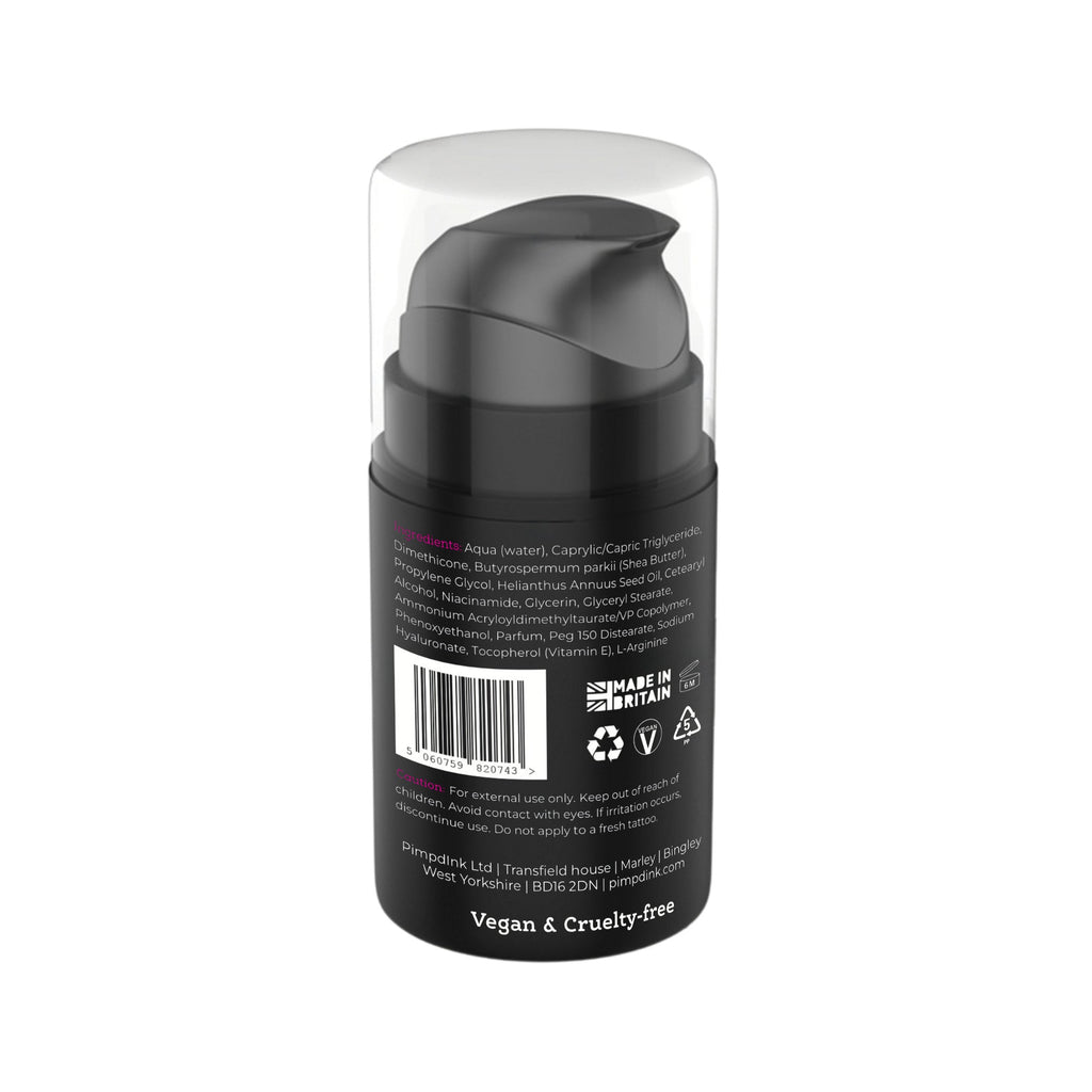 TATTOO MOISTURISER & VIBRANCY SERUM | 100ml Airless Pump