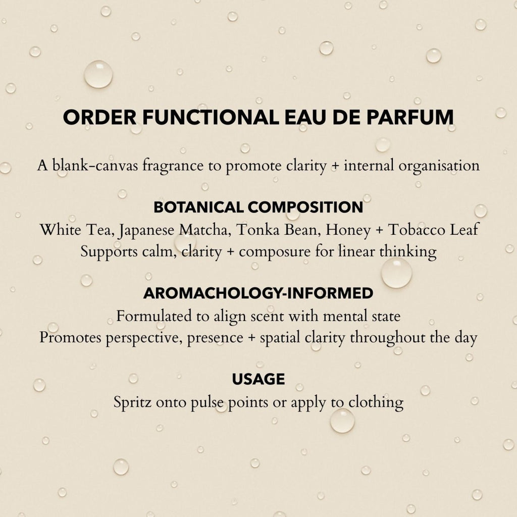 Order Eau de Parfum | Clarify the Mind & Expand Thought 100ml