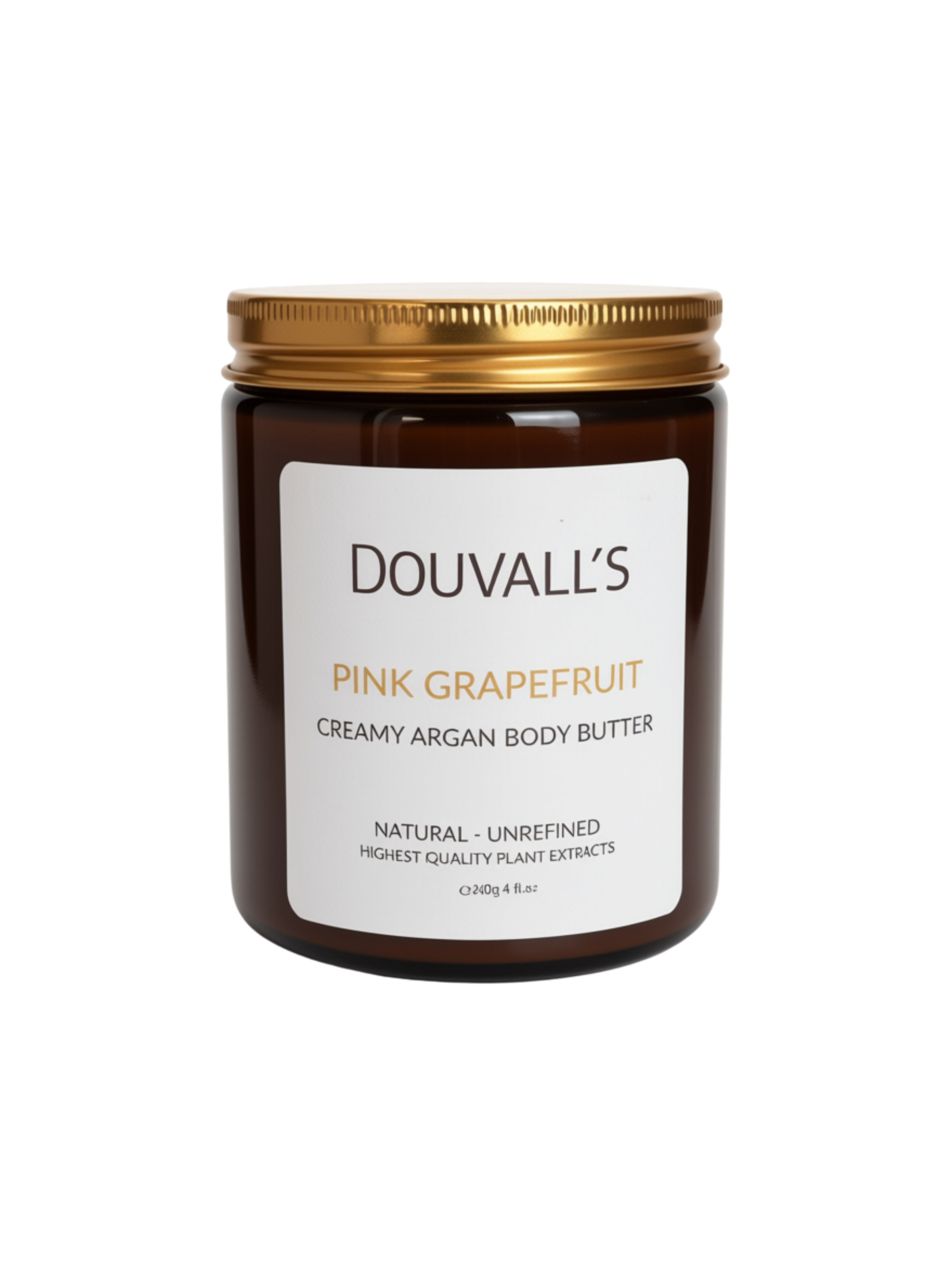 Organic Creamy Argan Body Butter 240ml | Available in four scents