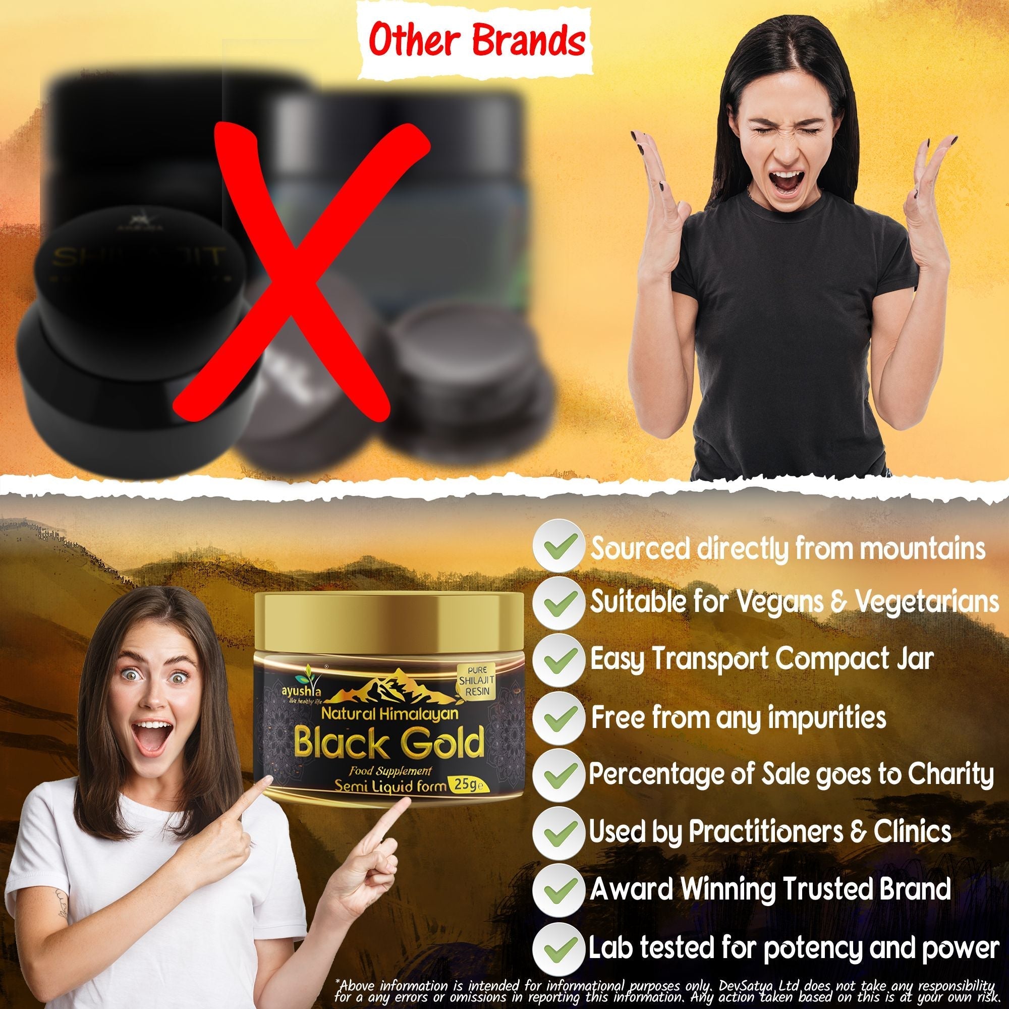 Black Gold Himalayan Shilajit Resin – 25g