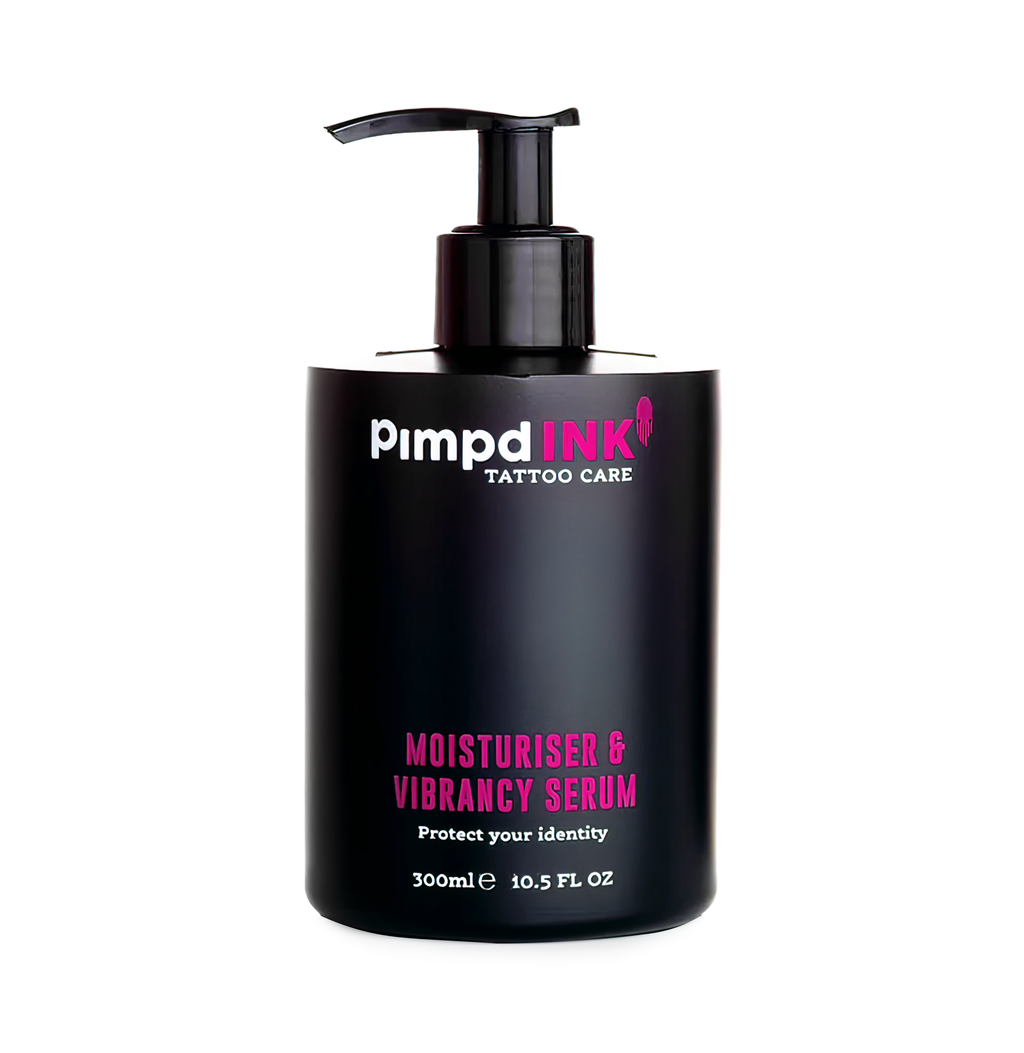 TATTOO MOISTURISER & VIBRANCY SERUM | 300ml Pump Bottle
