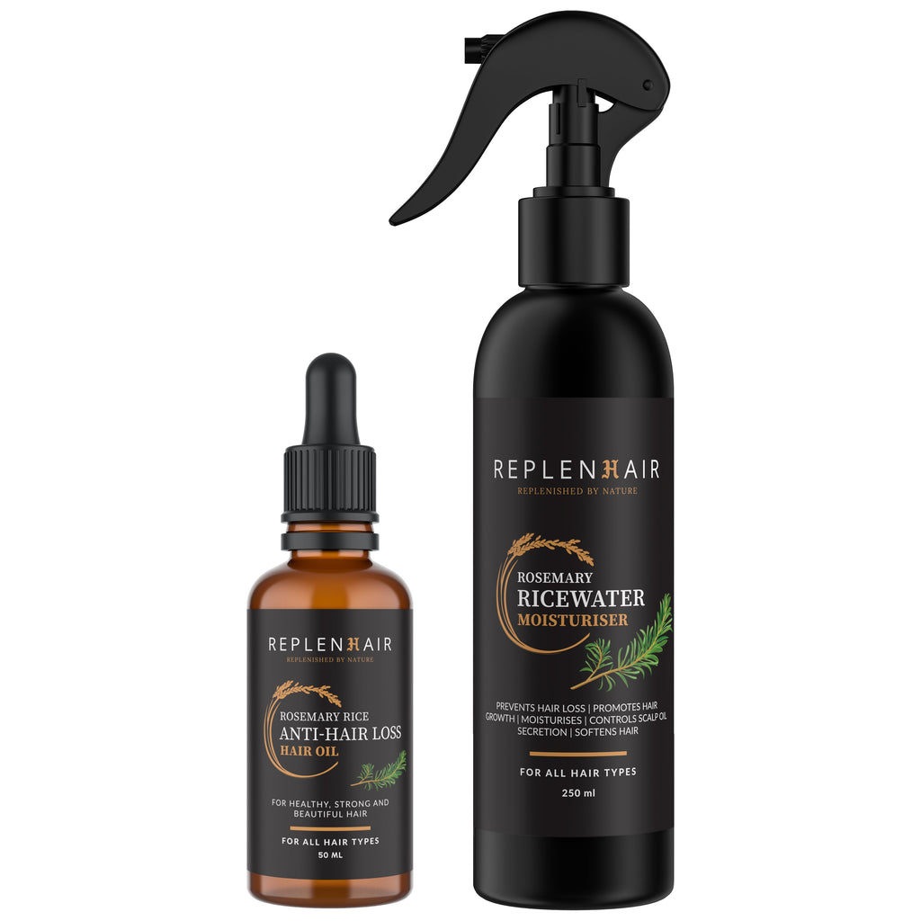 Rosemary Rice Water Duo | Scalp Oil & Leave-In Spray