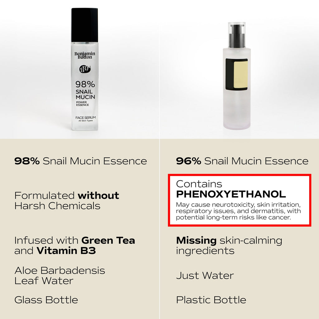 Snail Mucin Serum 98% - Hydrating Snail Secretion Serum - 100ml