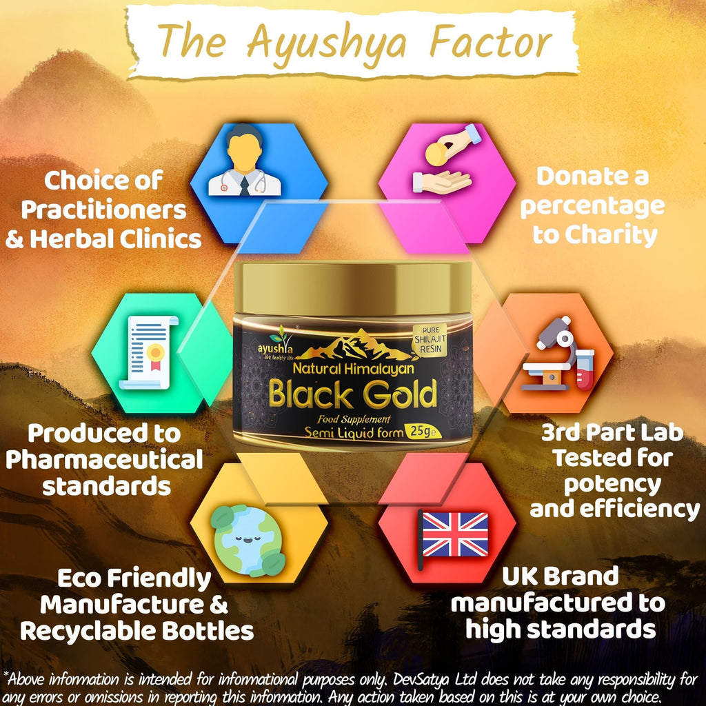 Black Gold Himalayan Shilajit Resin – 25g