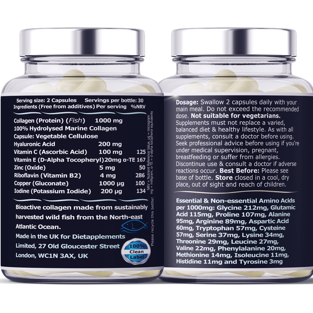 Marine Collagen & Hyaluronic Acid Complex