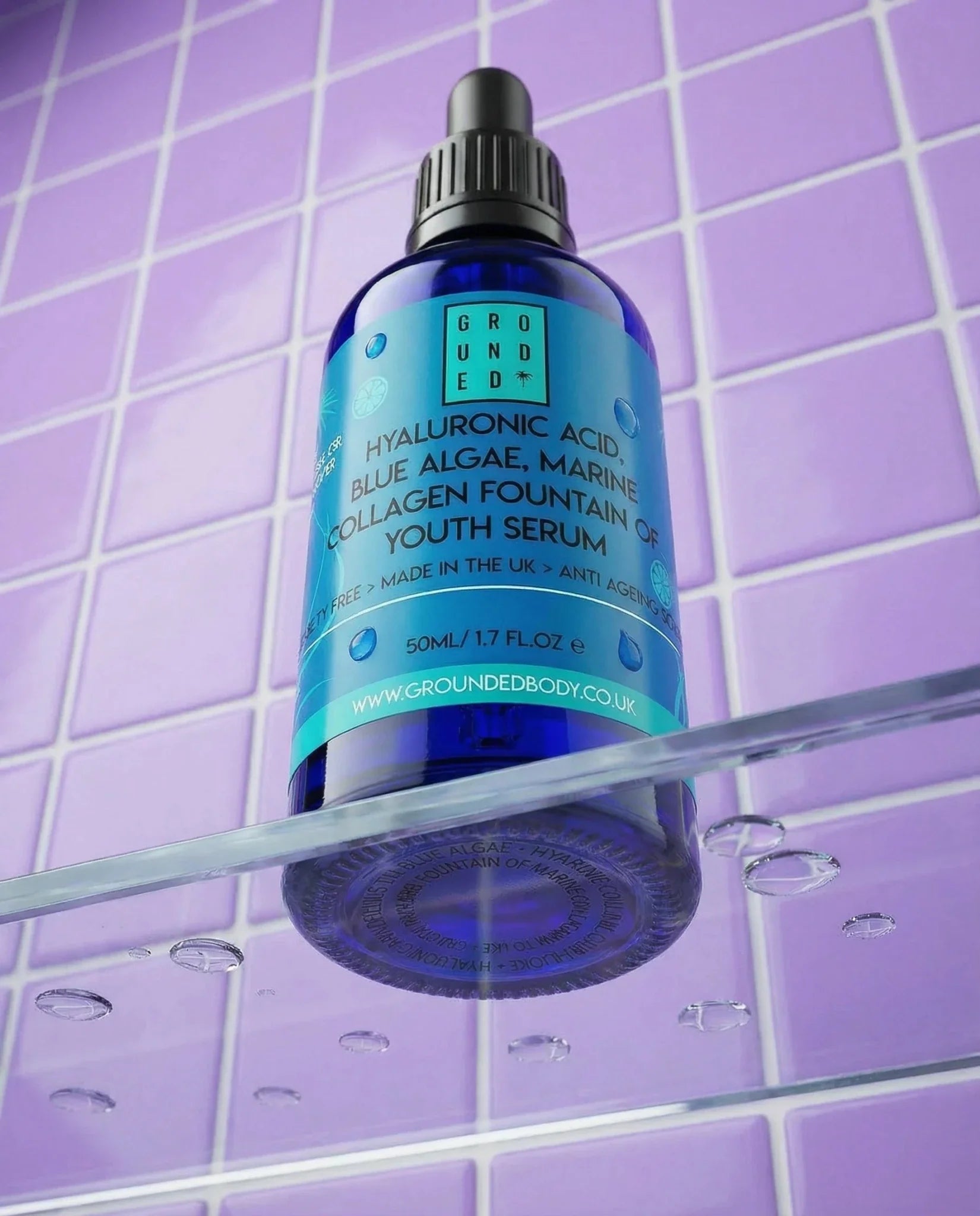 Blue Algae & Collagen Fountain of Youth HA Facial Serum