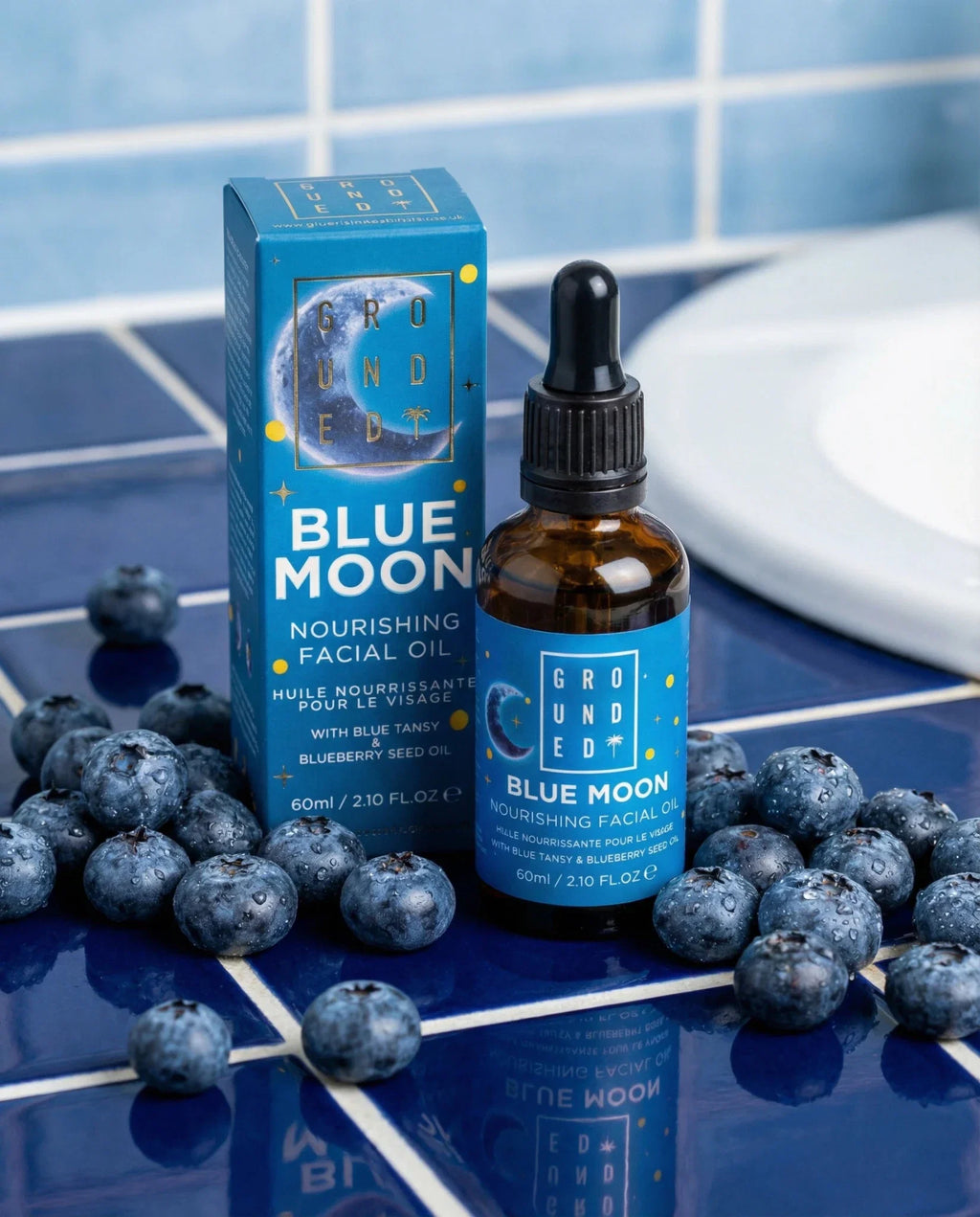 Blue Moon - Blueberry and Blue Tansy Luxe Facial Oil