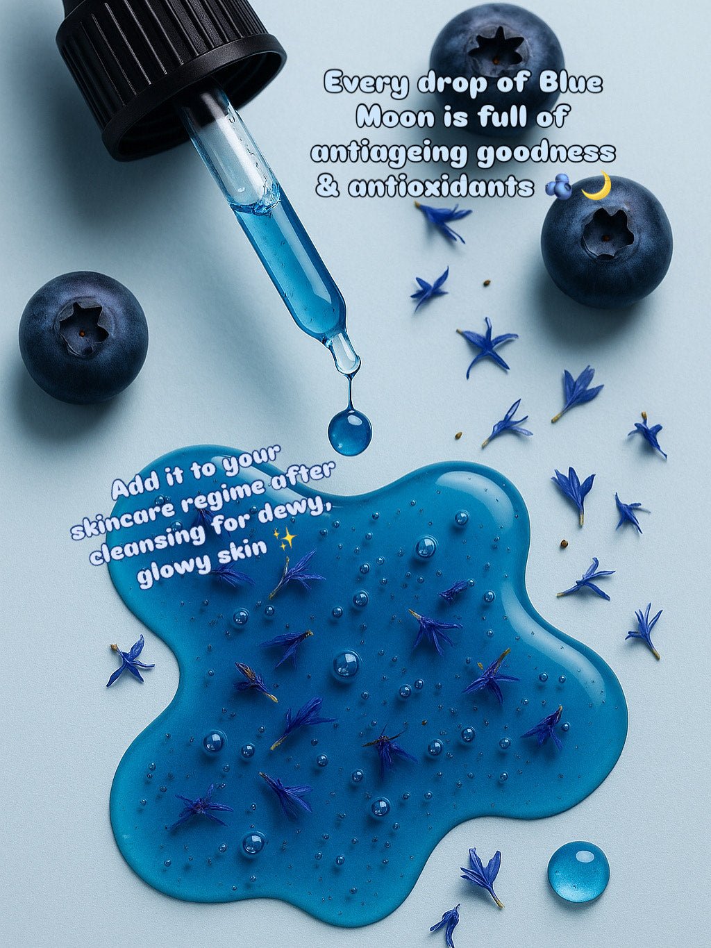 Blue Moon - Blueberry and Blue Tansy Luxe Facial Oil
