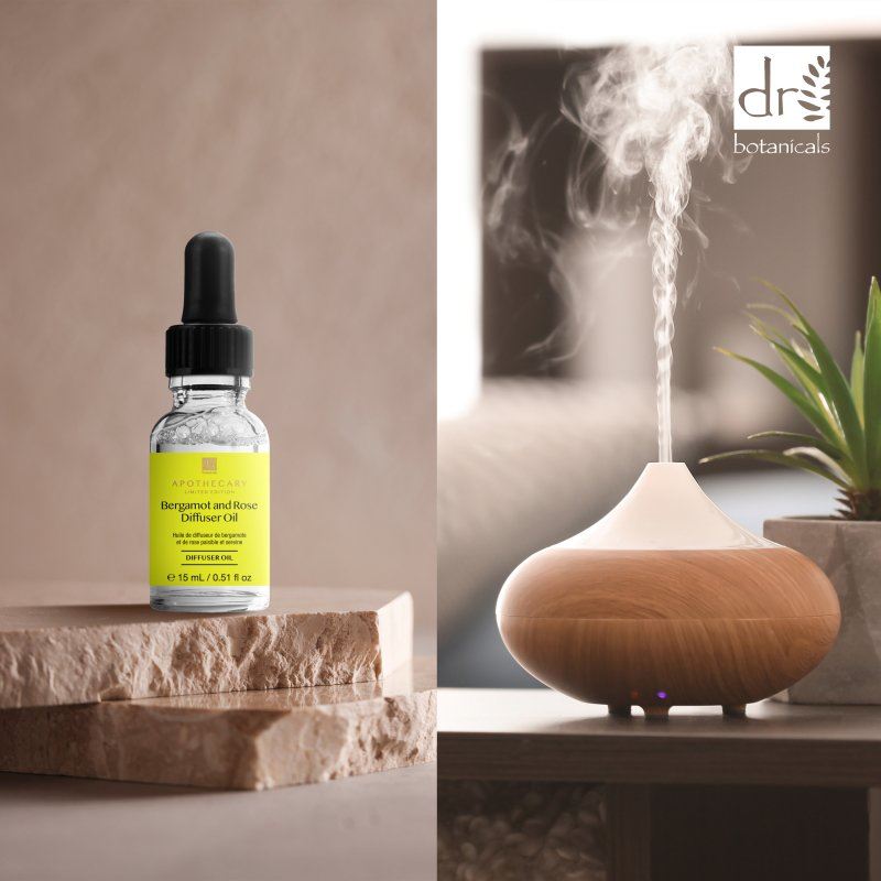 Peaceful & Serene Bergamot & Rose Diffuser Oil 15ml