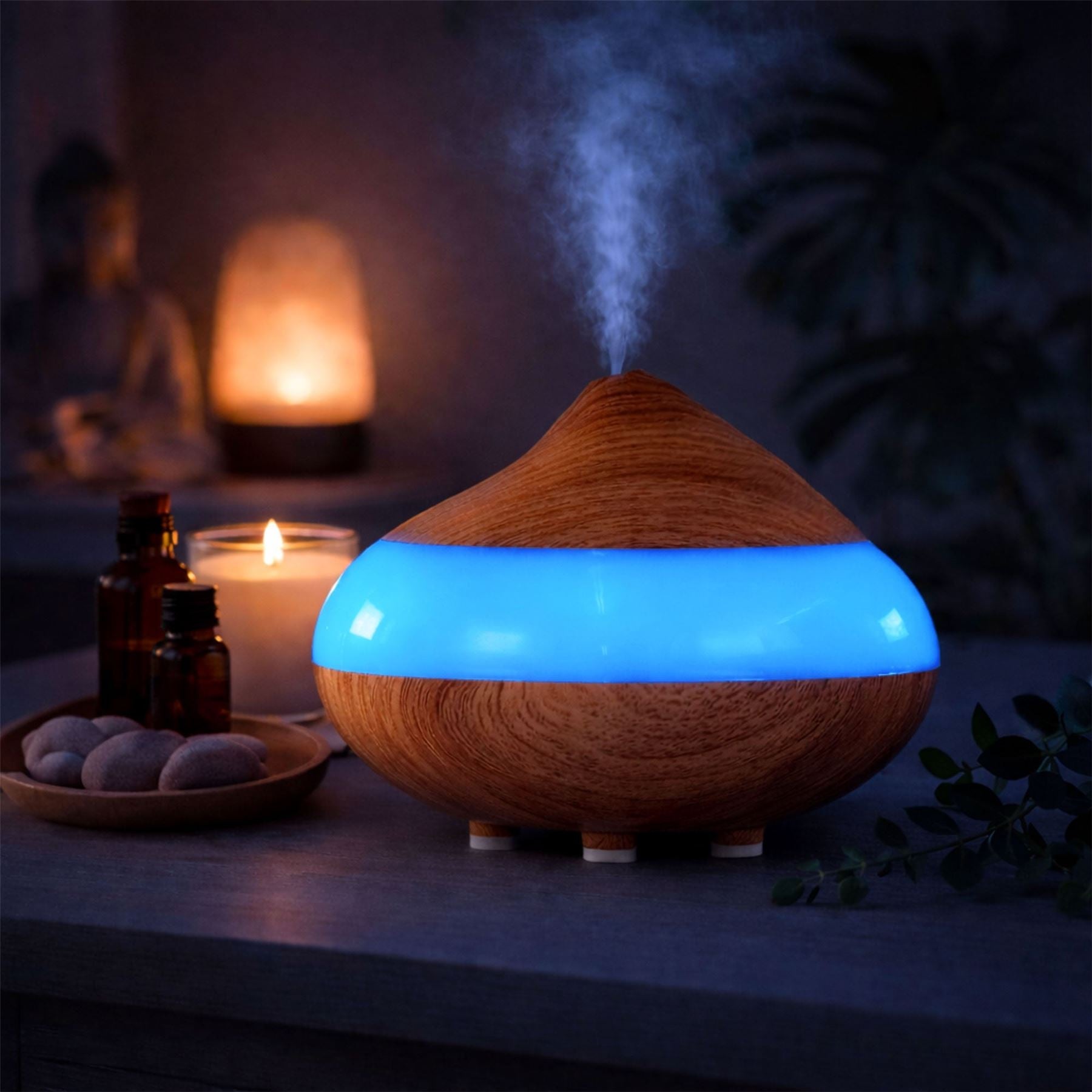 Sensory Spa Diffuser clear Panel USB