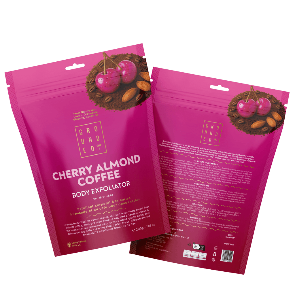 Cherry Almond Coffee Body Exfoliating Scrub (200g)