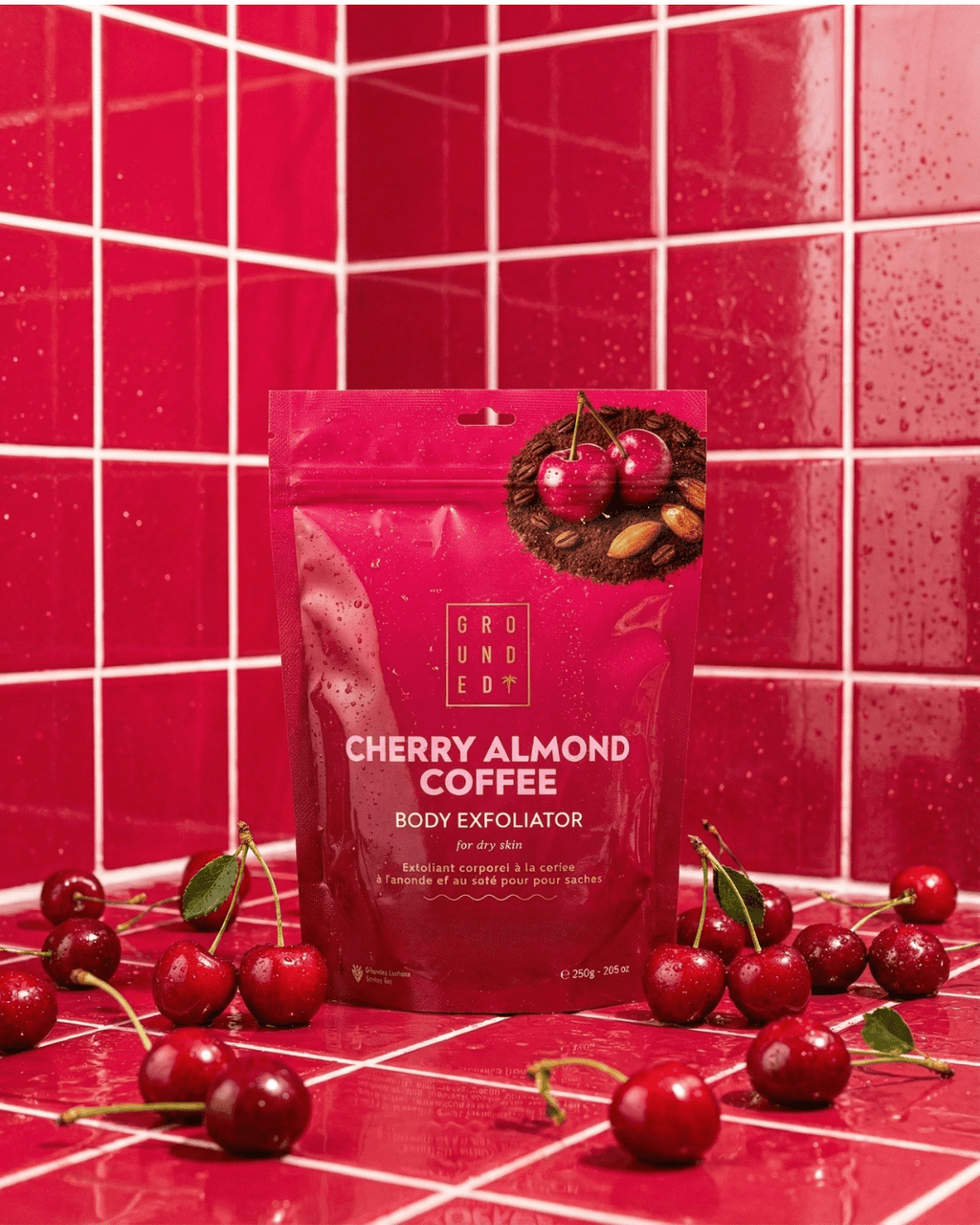 Cherry Almond Coffee Body Exfoliating Scrub (200g)