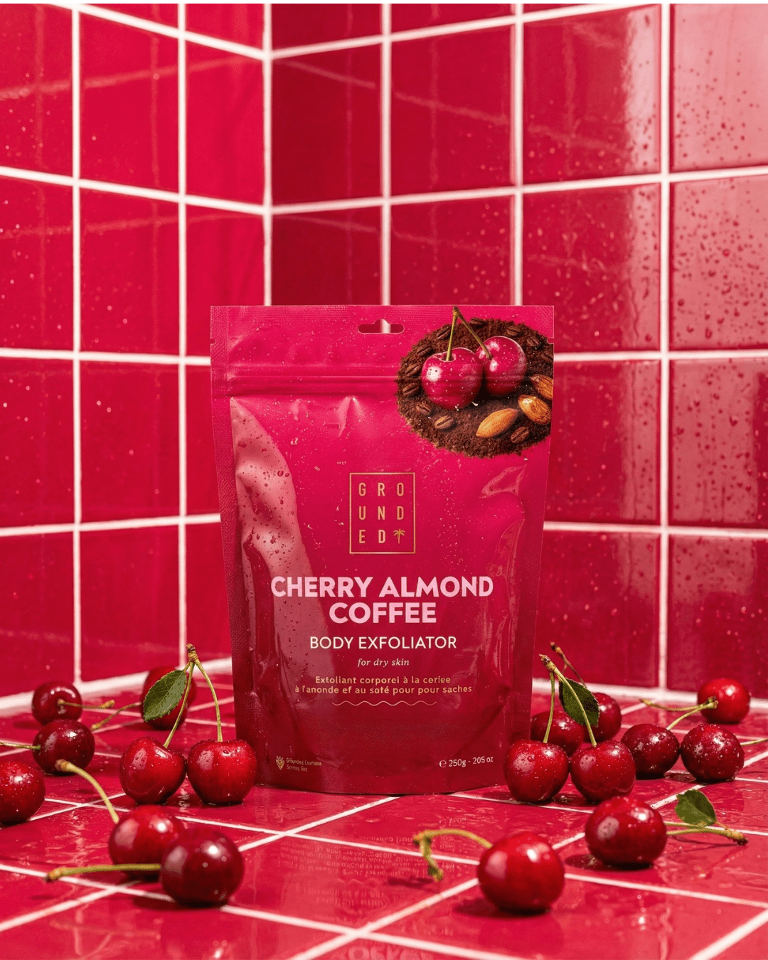 Cherry Almond Coffee Body Exfoliating Scrub (200g)