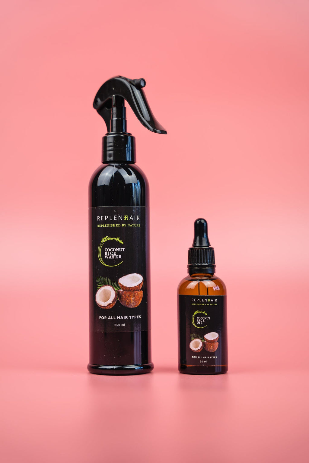 Coconut Rice Water Duo | Scalp Oil & Leave-In Spray