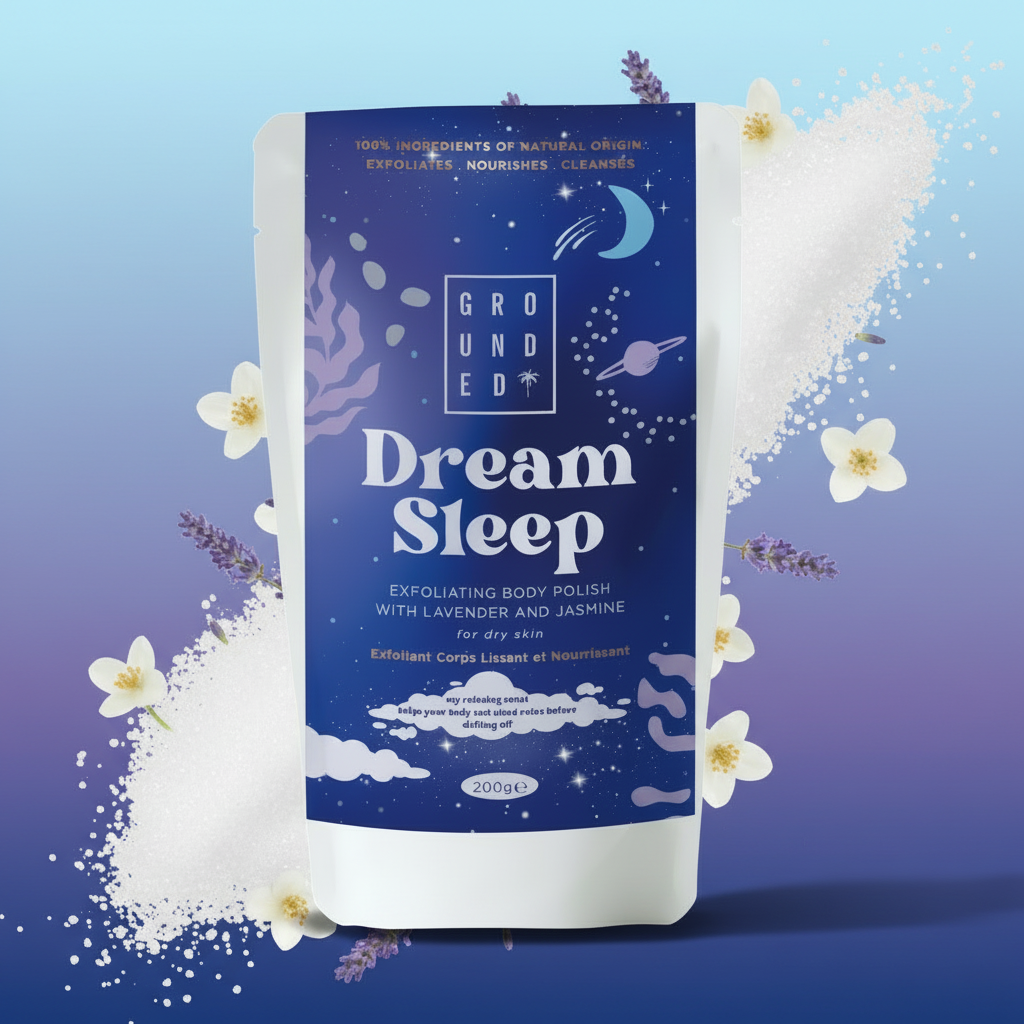 Dream Sleep Jasmine and Lavender Body Polish 200g