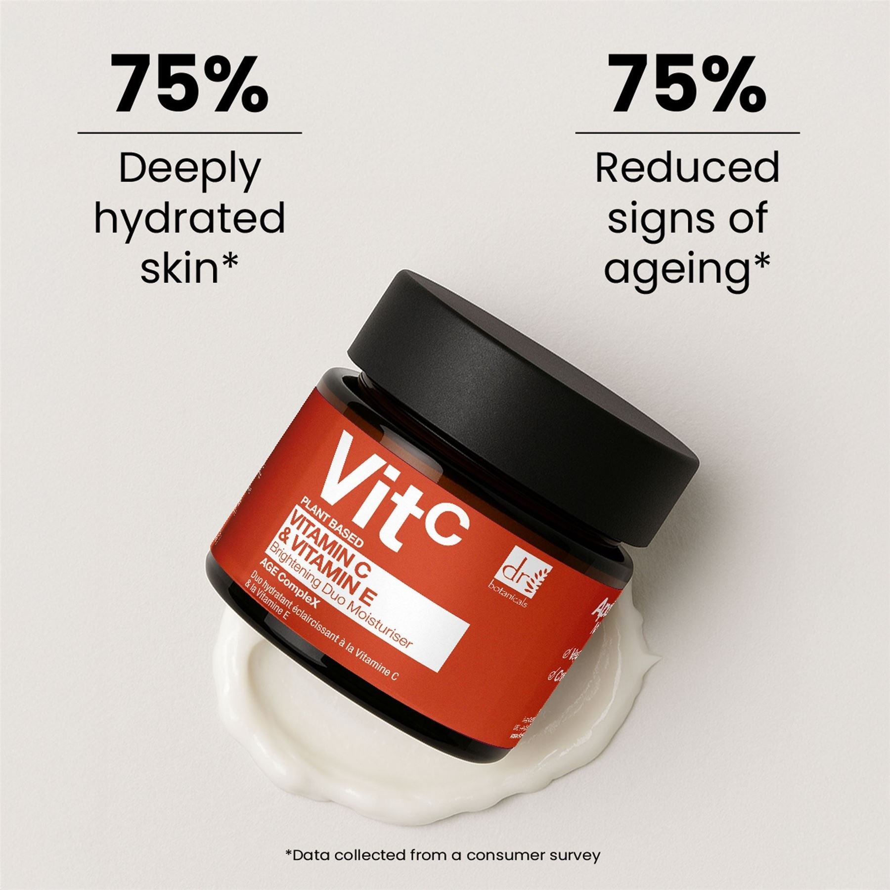 1% Vitamin C & Vitamin E Brightening Moisturiser 60ml