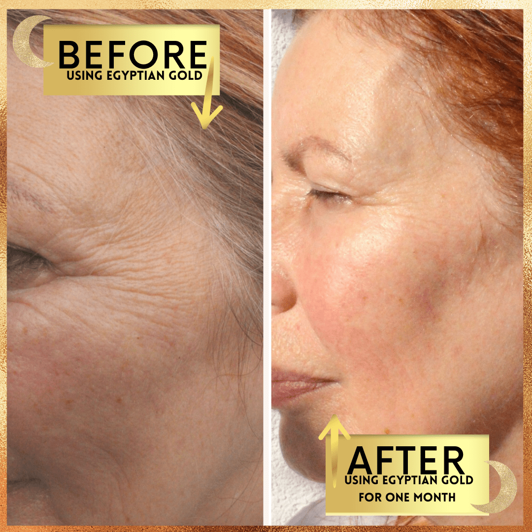 Grounded Beauty Egyptian Gold Retinol Serum with Hyaluronic Acid | 50ml Value Size | Anti Ageing, Fine Lines & Wrinkles.