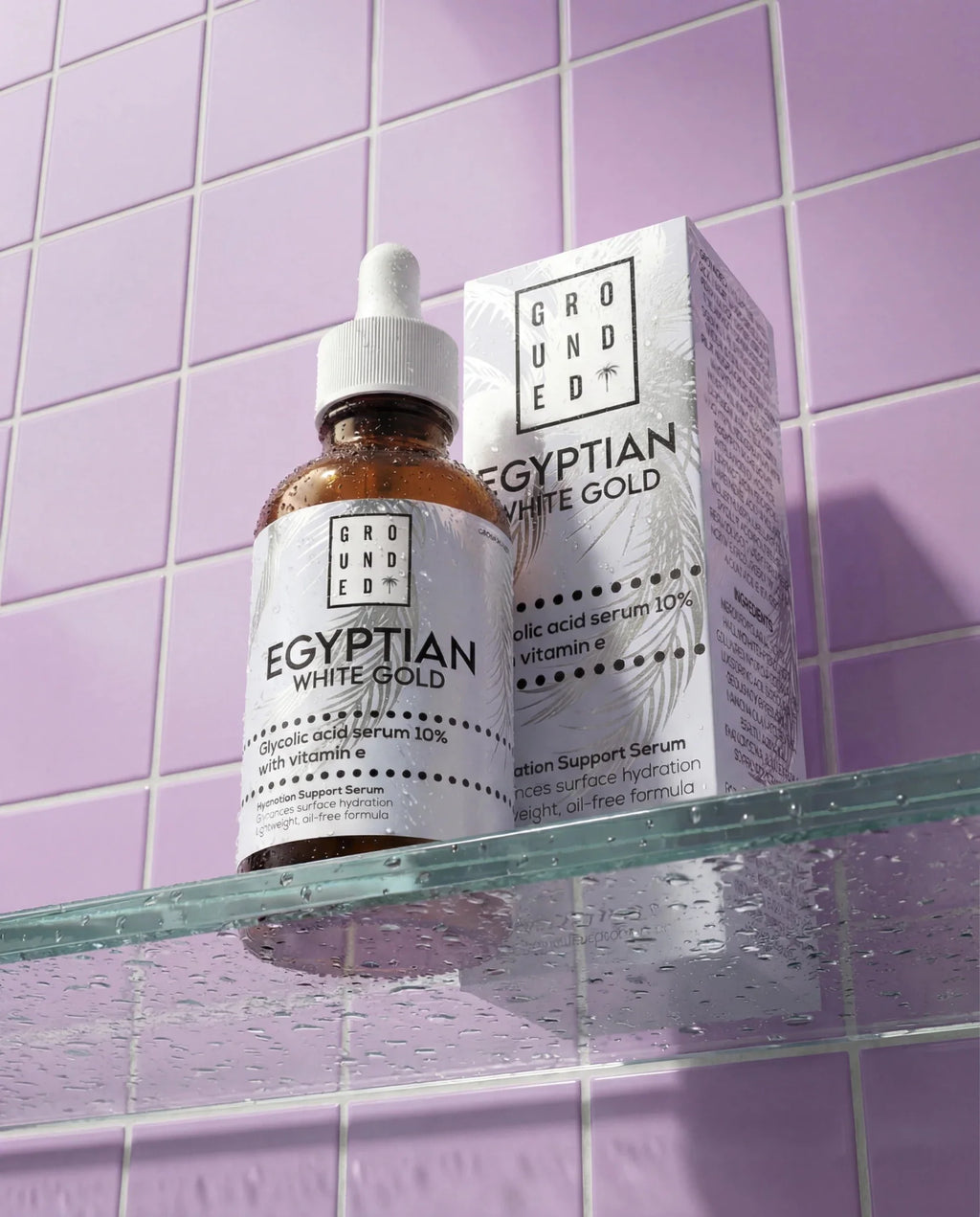 Egyptian White Gold, Glycolic Acid Serum 10% With Vitamin E version