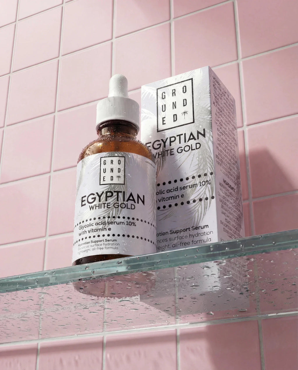 Egyptian White Gold, Glycolic Acid Serum 10% With Vitamin E version