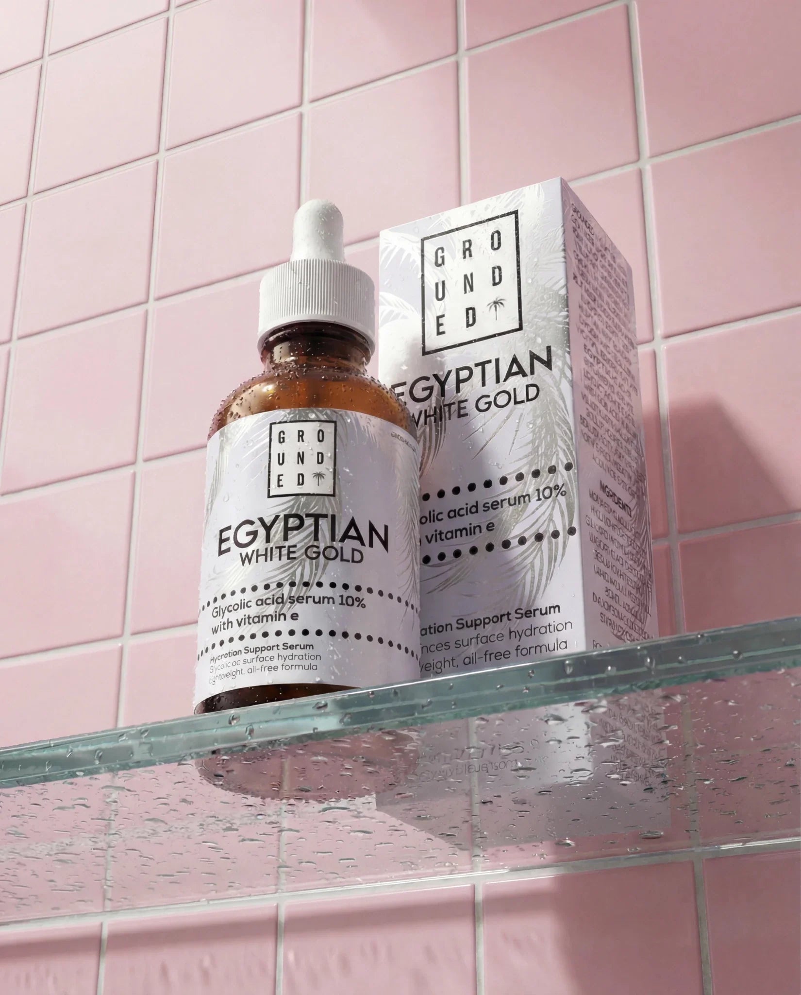 Egyptian White Gold, Glycolic Acid Serum 10% With Vitamin E version