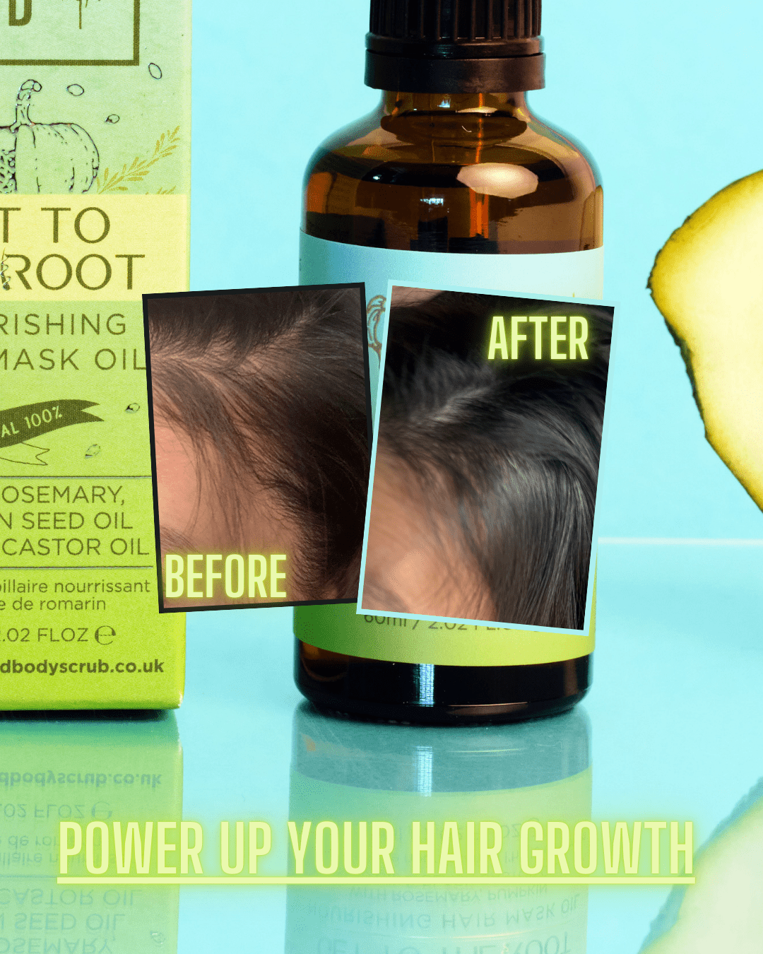 Get to the Root - Rosemary, Pumpkin and Black Castor Oil for hair Hair