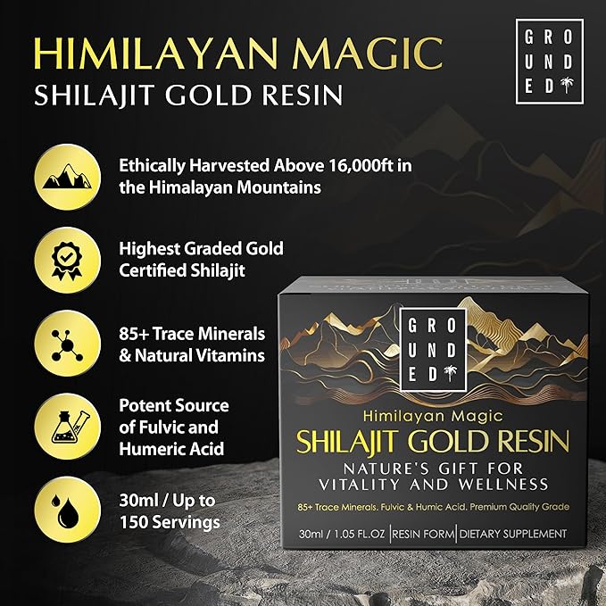 Himilayan Magic Shilajit - Natures Best for Vitality and Wellness