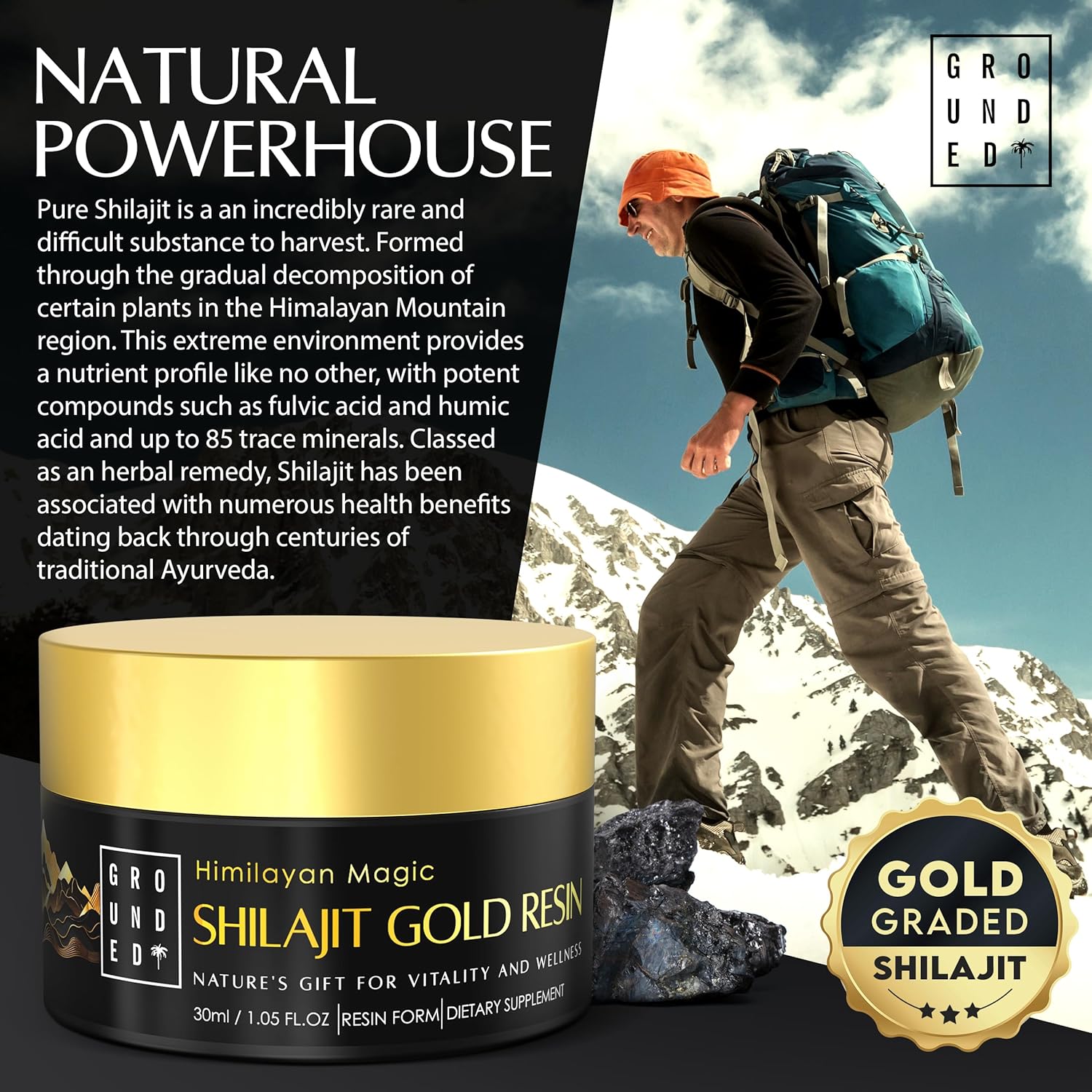 Himilayan Magic Shilajit - Natures Best for Vitality and Wellness