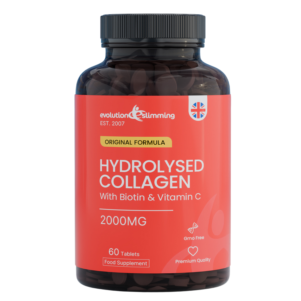 Hydrolysed Collagen High Strength 2,000mg for Hair, Skin & Nails + Vitamin C & Biotin