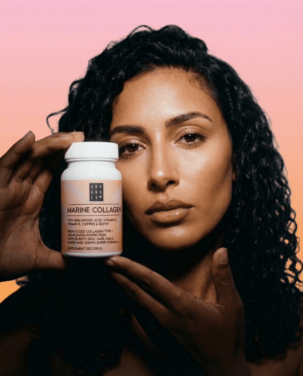 Marine Collagen, Hyaluronic Acid, Biotin Vitamin C and Copper Tablets