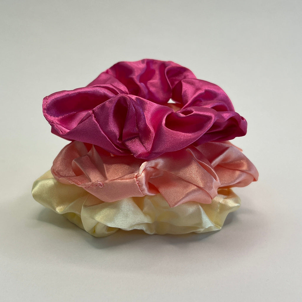 Satin Scrunchies (3 Pack)